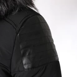 Promo 😍 Parka Fourrure 79623 Noir de Classic Series ✨ -HautStyle Boutique terance kole 150332 79623 NOIR 20180814T121312 04