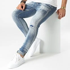Acheter 🌟 Jean Skinny 72298 Bleu Denim de Classic Series 👍 -HautStyle Boutique terance kole 293241 72298 20211130T145841 03